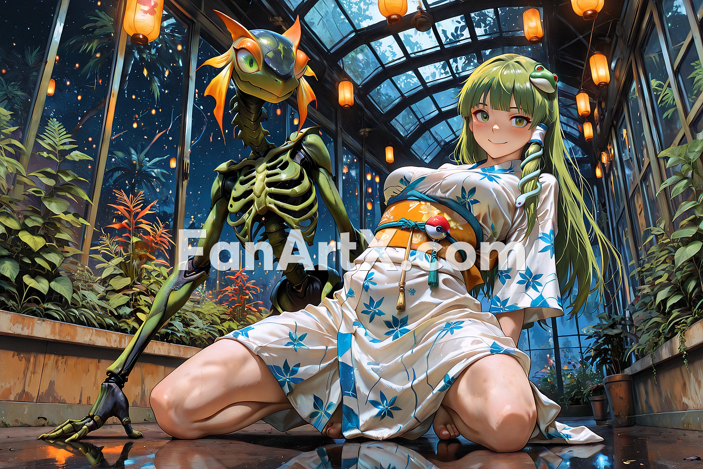 Kochiya Sanae Touhou project Fanart 4332981